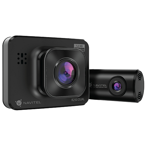 Navitel R250 DUAL Full HD Akku, Zigarettenanzünder Schwarz