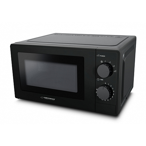 Esperanza ESTOFADO Schwarz Solo-Mikrowelle Arbeitsplatte 20 l 700 W