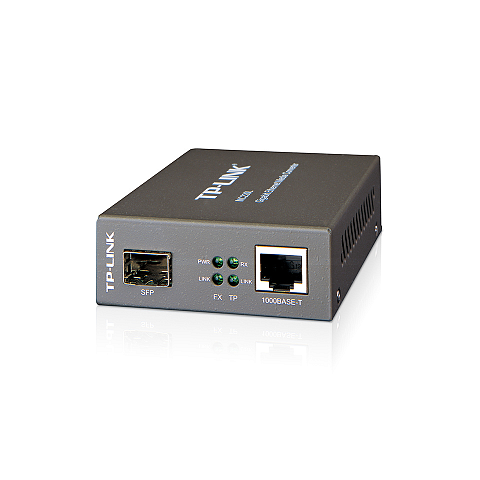 TP-Link Gigabit-Ethernet-Medienkonverter (LC, Multi-/Singlemode)