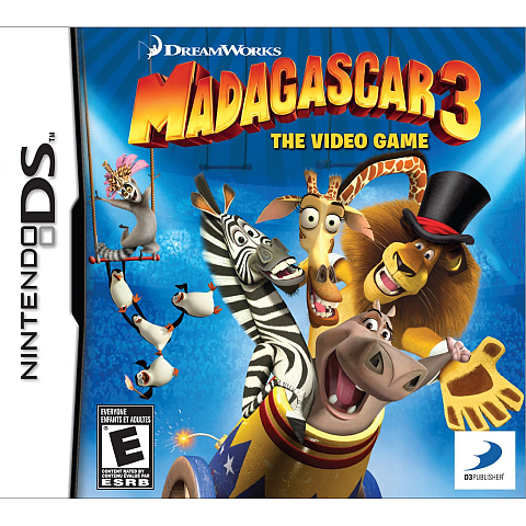 BANDAI NAMCO Entertainment Madagascar 3: The Video Game, DS Englisch Nintendo DS