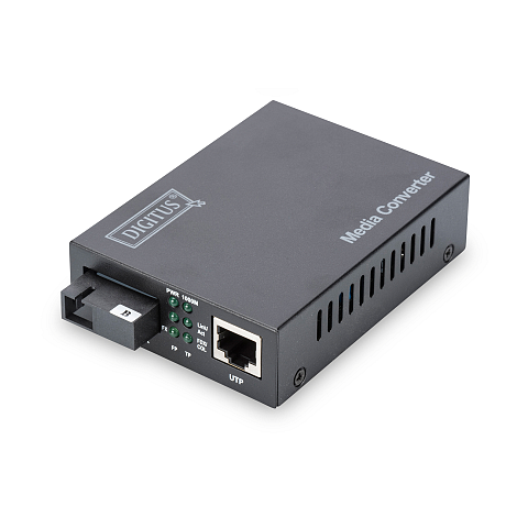Digitus Bidirektionaler Gigabit Medienkonverter, RJ45 / SC