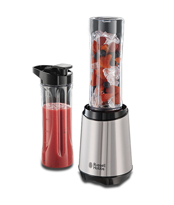 Russell Hobbs Mix&Go 0,6 l Tischplatten-Mixer 300 W Schwarz, Silber