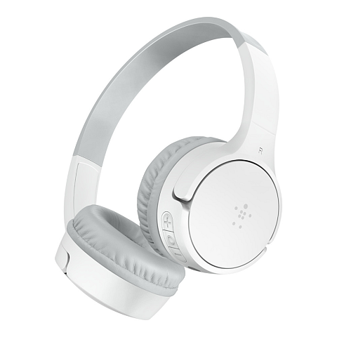 Belkin SOUNDFORM Mini Kopfhörer Verkabelt & Kabellos Kopfband Musik Mikro-USB Bluetooth Weiß