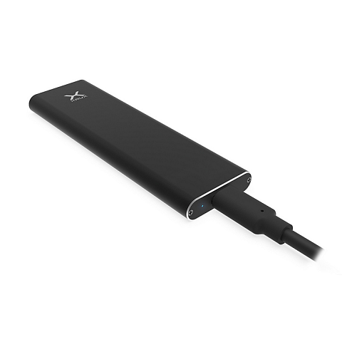 KRUX KRX0058 Speicherlaufwerksgehäuse SSD-Gehäuse Schwarz M.2