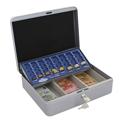 Rottner HomeStar Cash Geld- & Kartenkassette Grau