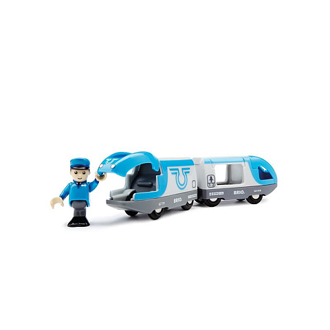BRIO Blauer Reisezug (Batterielok)