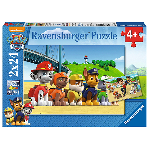 Ravensburger Paw Patrol, Heldenhafte Hunde