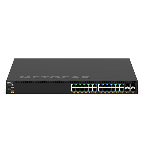 NETGEAR GSM4328-100AJS Managed L3 Gigabit Ethernet (10/100/1000) Power over Ethernet (PoE) 1U Schwarz