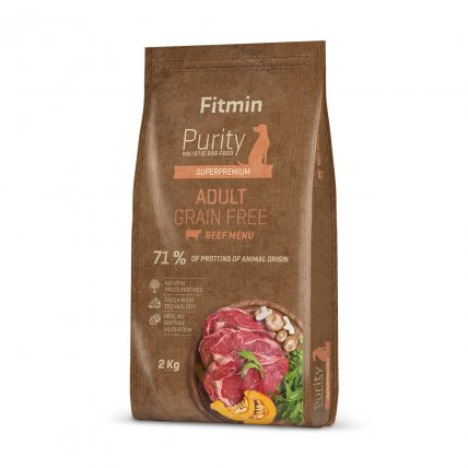 FITMIN Purity GF Adult Beef 2 kg Rind