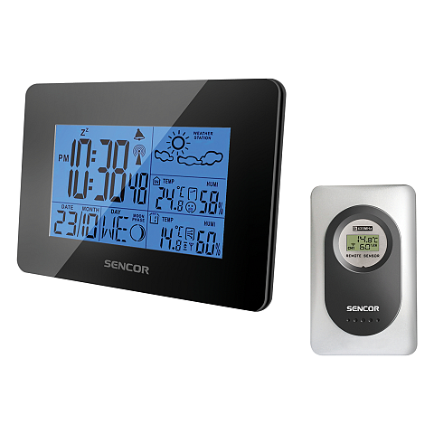 Sencor SWS 51 B Digitale Wetterstation Schwarz