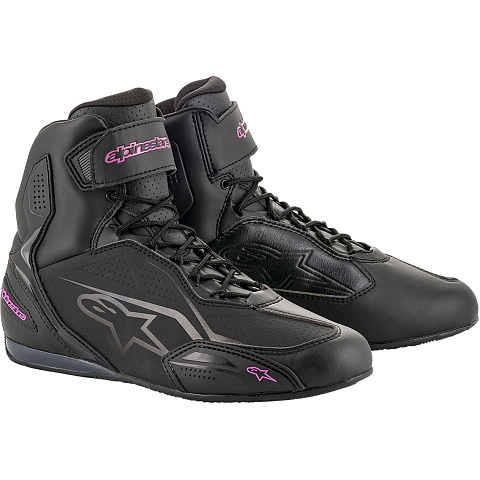 Alpinestars 2510419-1039-8 Motorrad-Schuh Männlich Erwachsener Schwarz, Fuchsie