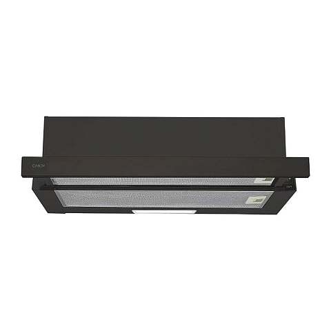 Candy CBT625/2B/1 Halb eingebaut (Pullout) Schwarz 332,1 m³/h