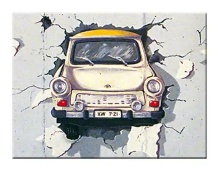 Nostalgic Art Trabant Wall Kühlschrankmagnet Metall Mehrfarbig 1 Stück(e)