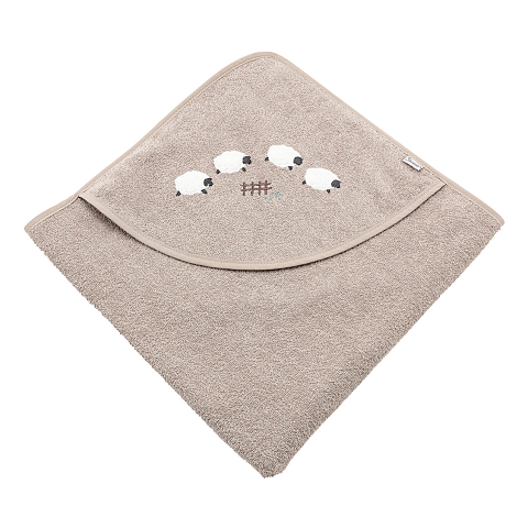 Sterntaler 7102425 Badetuch 80 x 80 cm Baumwolle Beige 1 Stück(e)