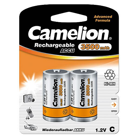 Camelion NH-C3500BP2 Wiederaufladbarer Akku C Nickel-Metallhydrid (NiMH)
