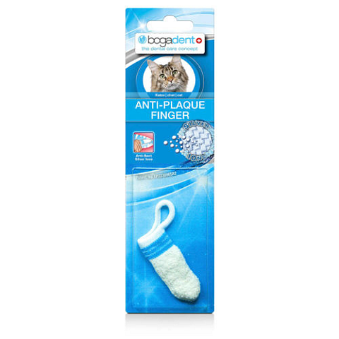 Bogar 3945 Haustierzahnbürste Haustier-Finger-Zahnbürste