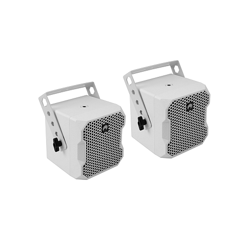 Omnitronic 11038873 Lautsprecher Voller Bereich Weiß Kabelgebunden 75 W