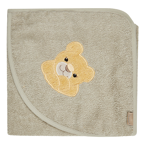 Sterntaler 7102529 Babyhandtuch Grau, Gelb Baumwolle 1 Stück(e)