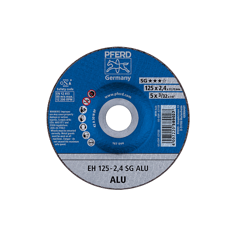 PFERD EH 125-2,4 SG ALU Winkelschleifer-Zubehör