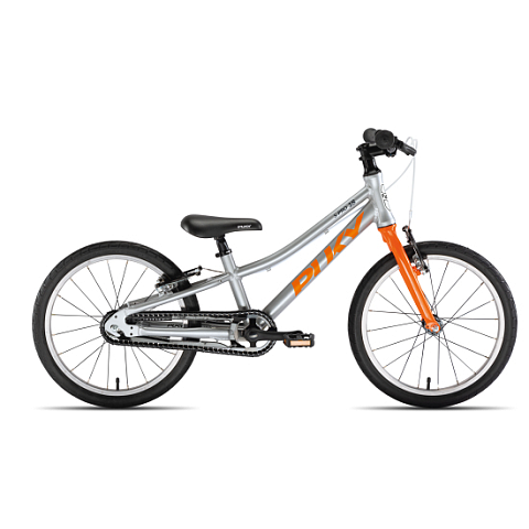 Puky S-Pro 18-1 Alu Stadtrad Aluminium Orange, Silber