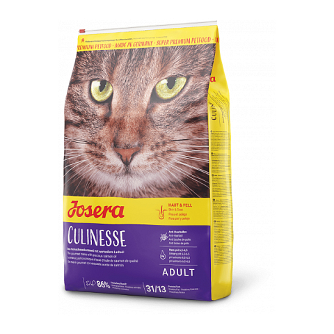 Josera Culinesse Katzen-Trockenfutter 2 kg Adult Geflügel, Lachs