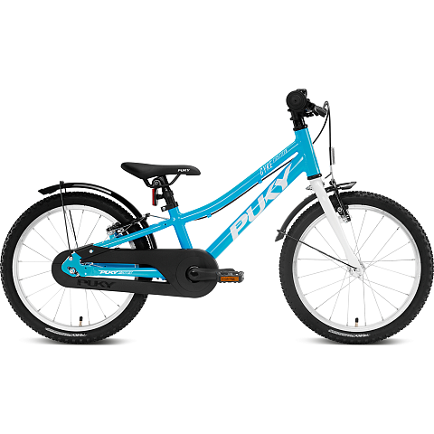Puky Cyke 18-F Stadtrad Aluminium Blau, Weiß