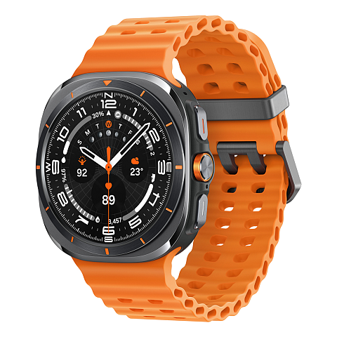 Samsung Galaxy Watch Ultra 3,81 cm (1.5") AMOLED 47 mm Digital 480 x 480 Pixel Touchscreen 4G Grau WLAN GPS