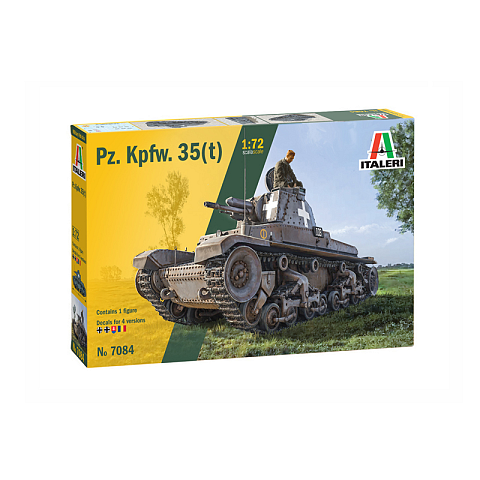 Italeri Pz. Kpfw. 35(t) Tank model Montagesatz 1:72