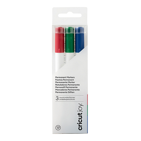 Cricut Joy Permanent Marker 3 Stück(e) Blau, Grün, Rot