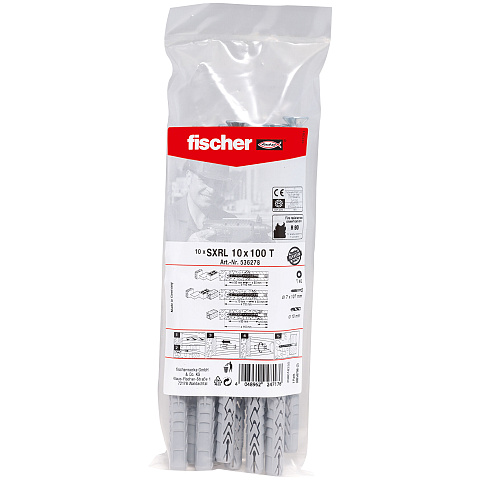 Fischer 536278 Schraubanker/Dübel 10 Stück(e)