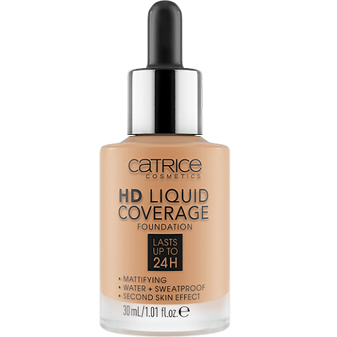 CATRICE HD Liquid Coverage 30 ml Tropfflasche Flüssigkeit 046 Camel Beige