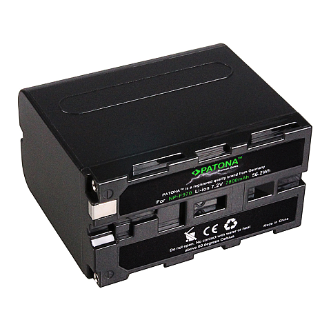 PATONA 1207 Kamera-/Camcorder-Akku Lithium-Ion (Li-Ion) 7800 mAh