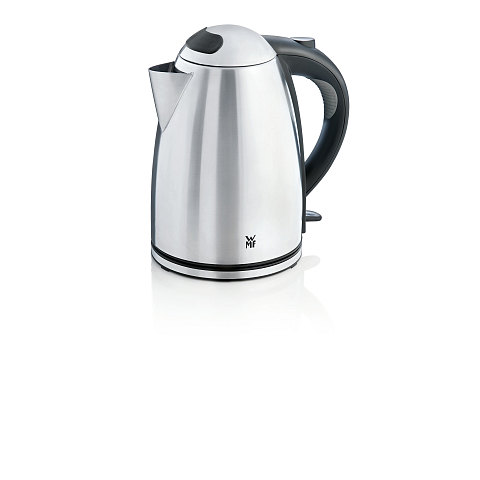 WMF Stelio 0413020012 Wasserkocher 1,7 l 2400 W Schwarz, Edelstahl