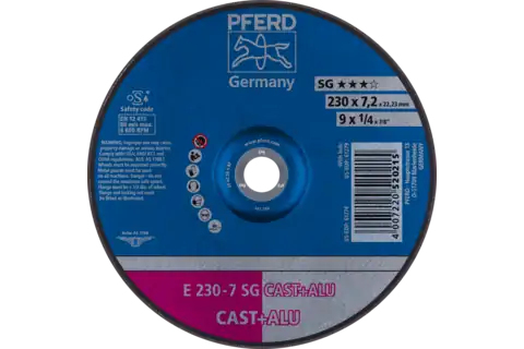 PFERD Grinding wheels SG CAST+ALU Winkelschleifer
