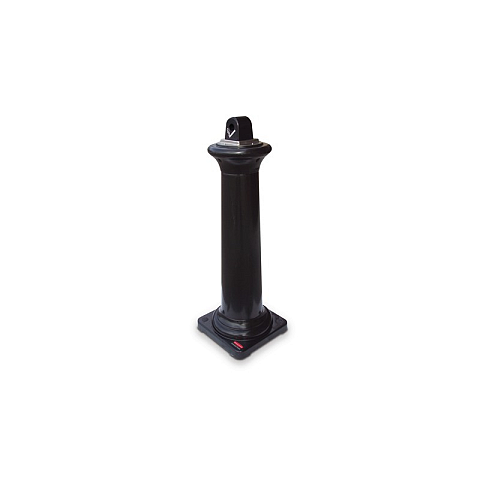 Rubbermaid FG9W3000BLA Aschenbecher Schwarz