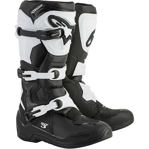 Alpinestars 2013018-12-10 Motorrad-Schuh Männlich Erwachsener Schwarz, Weiß