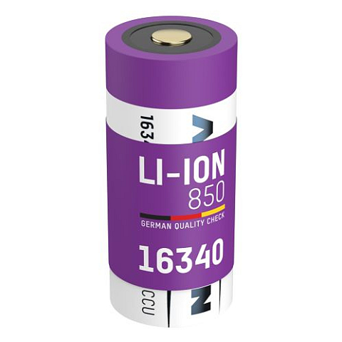 Ansmann 1300-0017 Haushaltsbatterie Wiederaufladbarer Akku 16340 Lithium-Ion (Li-Ion)