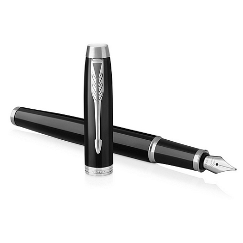 Parker IM Füllfederhalter Kartuschenfüllsystem Schwarz, Chrom 1 Stück(e)