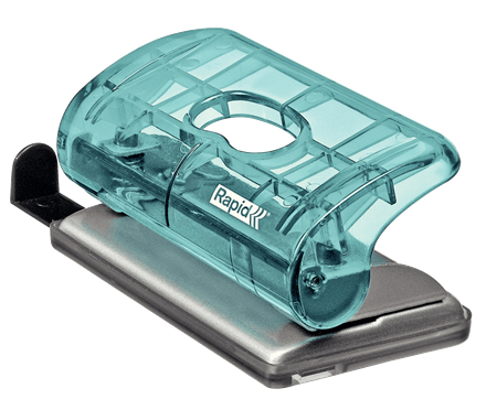 Rapid COLOURæICE Locher 10 Blätter Blau