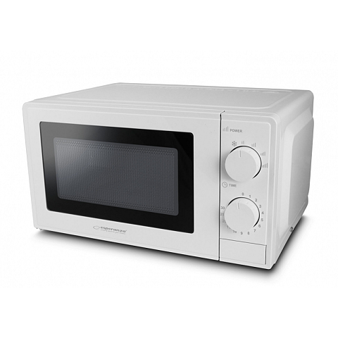 Esperanza ESTOFADO Weiß Solo-Mikrowelle Arbeitsplatte 20 l 700 W