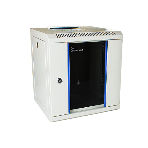 Alcasa GC-R0100 Rack 6U Wandmontiertes Regal Grau