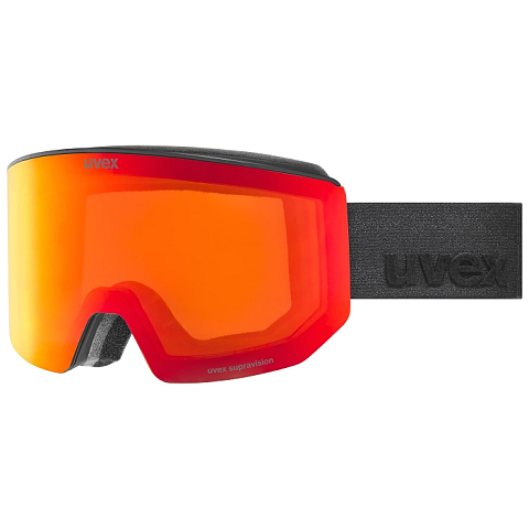 Uvex 5506652030 Wintersportbrille Spiegel Unisex Rot Zylindrische (flache) Linse