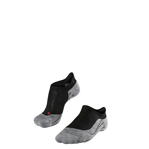 Falke RU4 Weiblich Keine Showsocken Schwarz, Grau