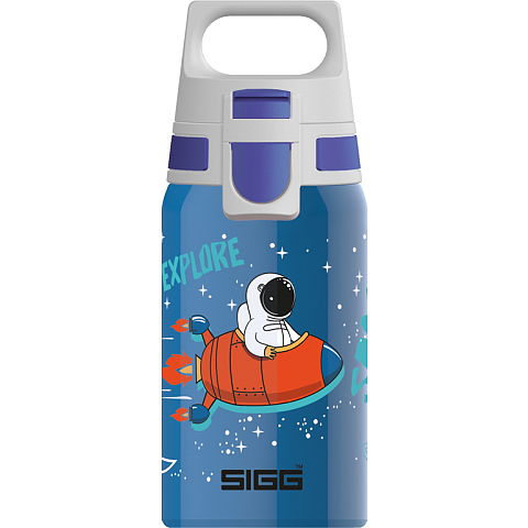 SIGG Shield One Space Tägliche Nutzung 500 ml Edelstahl Blau