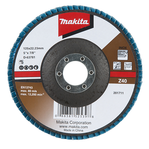 Makita D-63781 Winkelschleifer-Zubehör Schleifscheibe