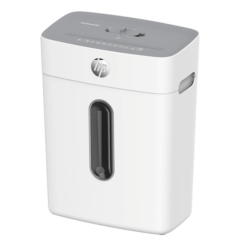 HP OneShred 8CC Aktenvernichter Partikelschnitt-Zerkleinerung 68 dB 22 cm Weiß