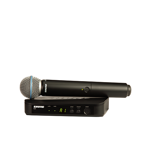 Shure BLX24E/B58-K14 Mikrofon Schwarz Studio-Mikrofon