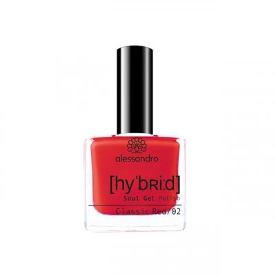 alessandro Hybrid Colour Classic Gelnagellack Rot