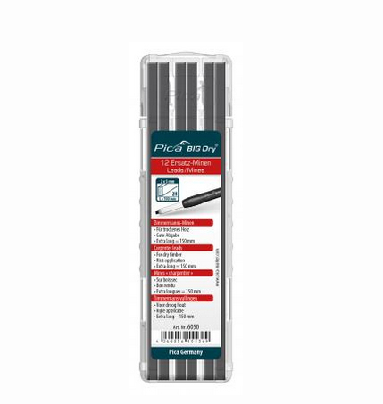 Pica-Marker 6050 Bleimine 2H Schwarz