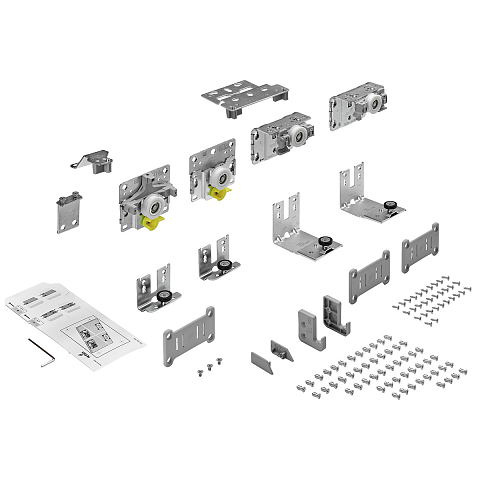 Hettich 9242712 Schubladenrolle & -schiene